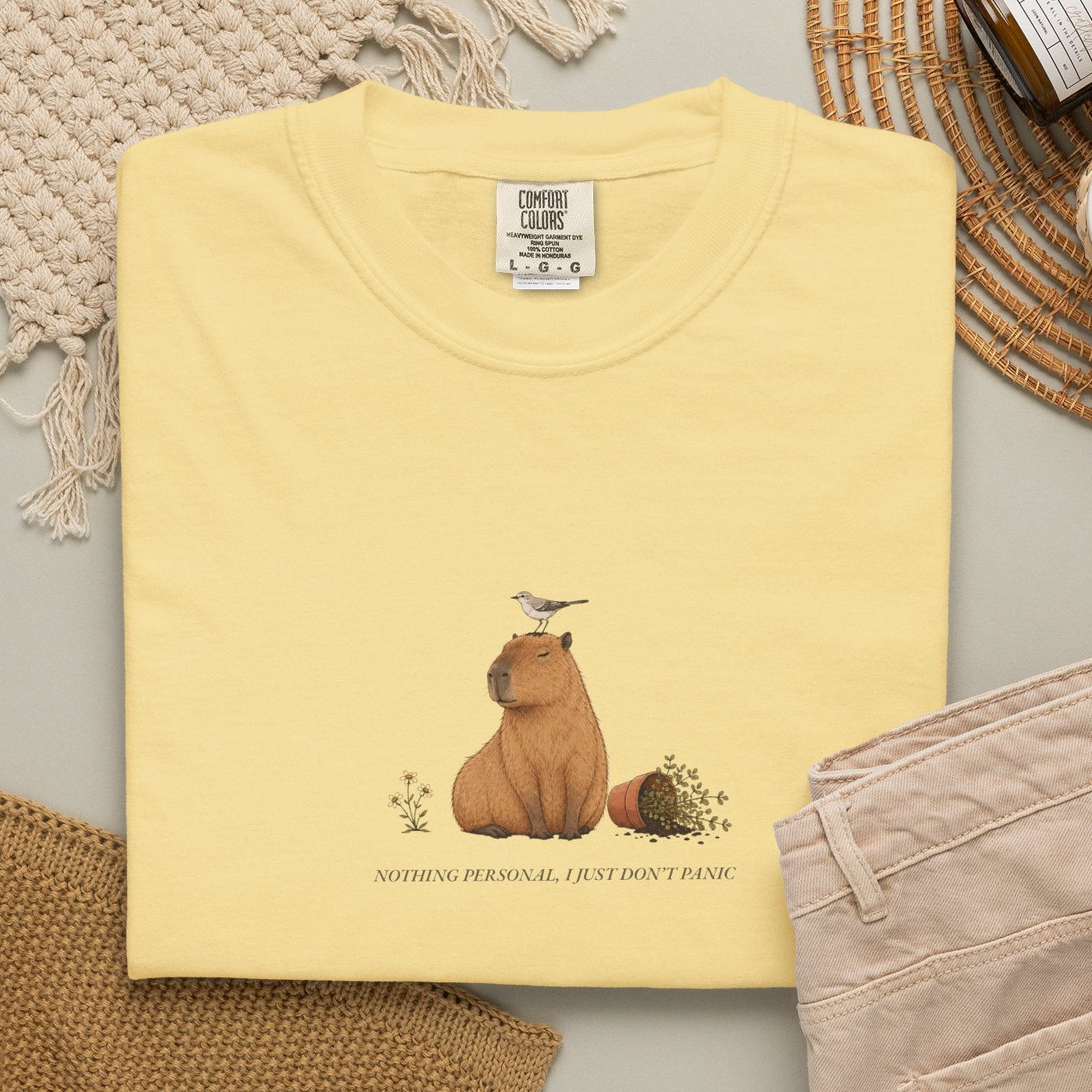 Nothing Personal, I Just Don't Panic - Comfort Tee