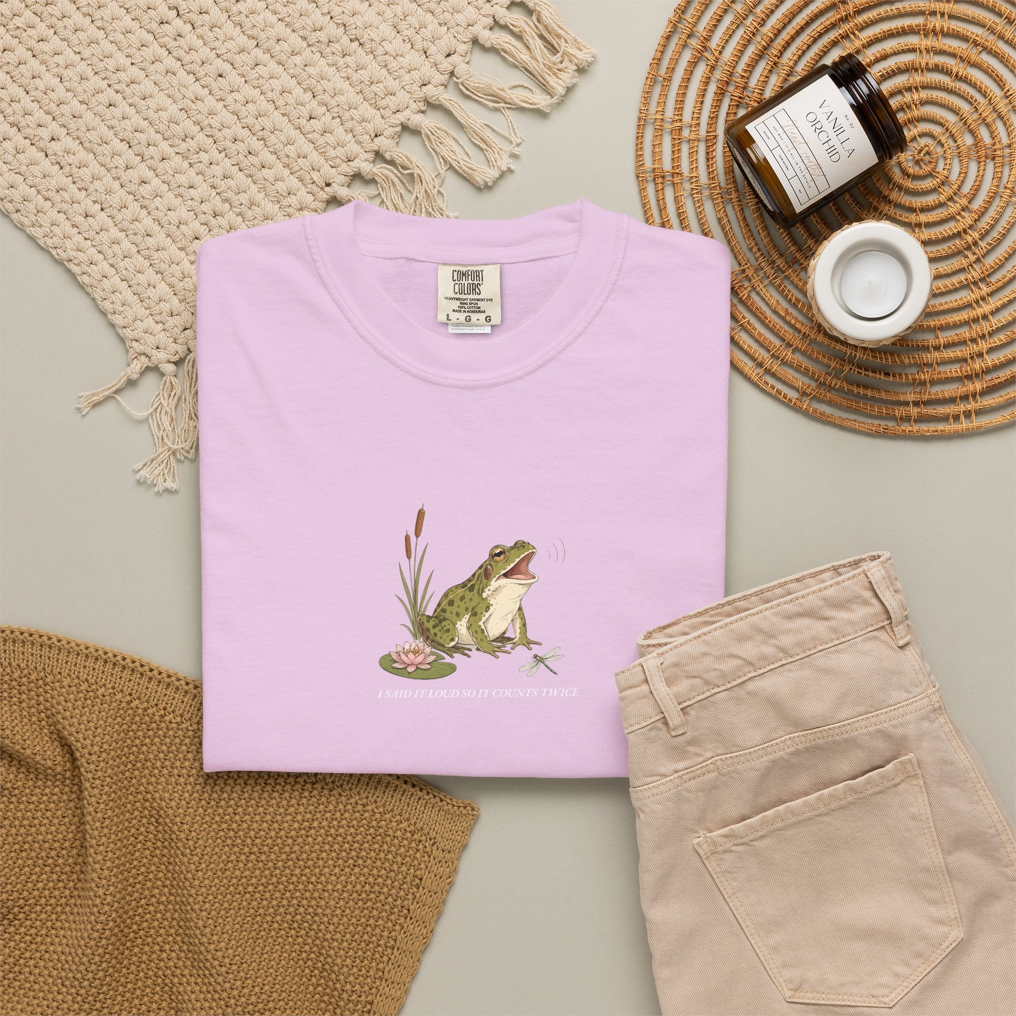 I Said It Loud So It Counts Twice - Comfort Tee