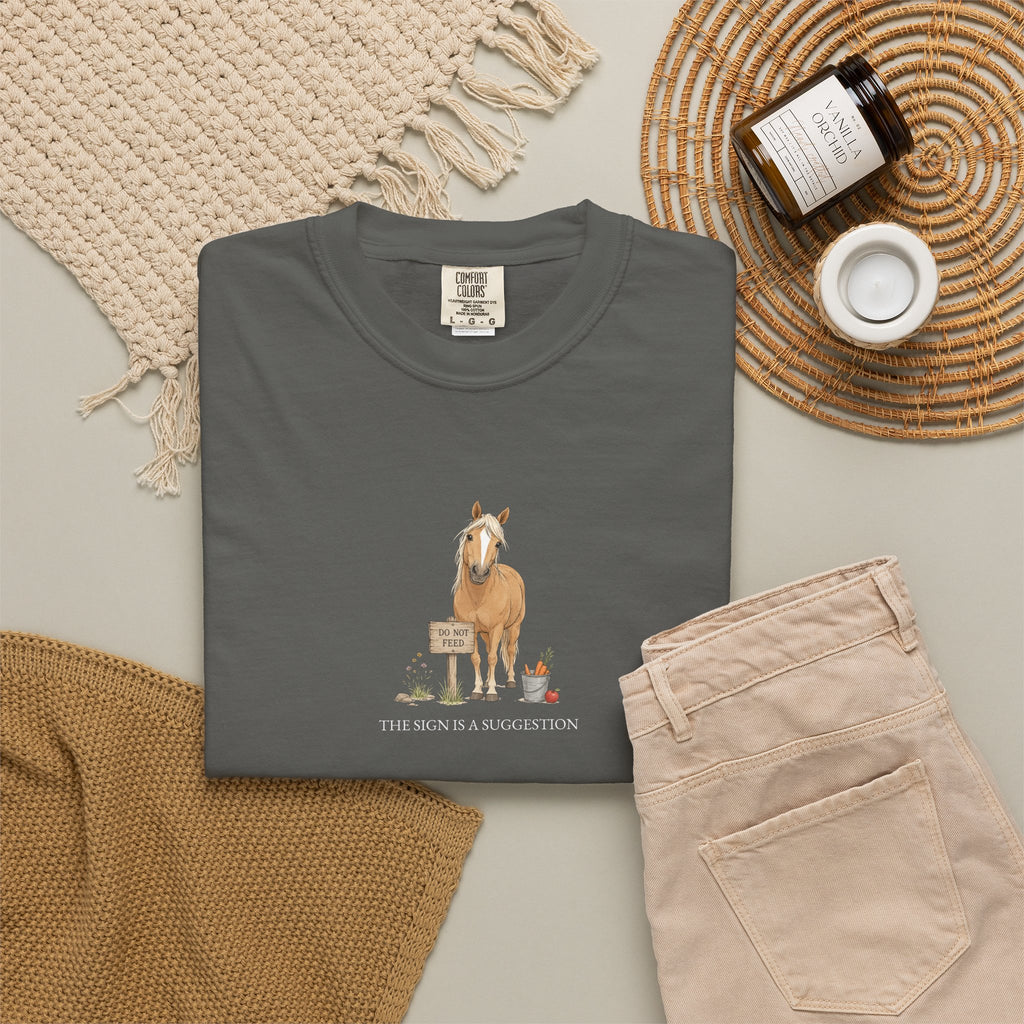 The Sign Is A Suggestion - Comfort Tee