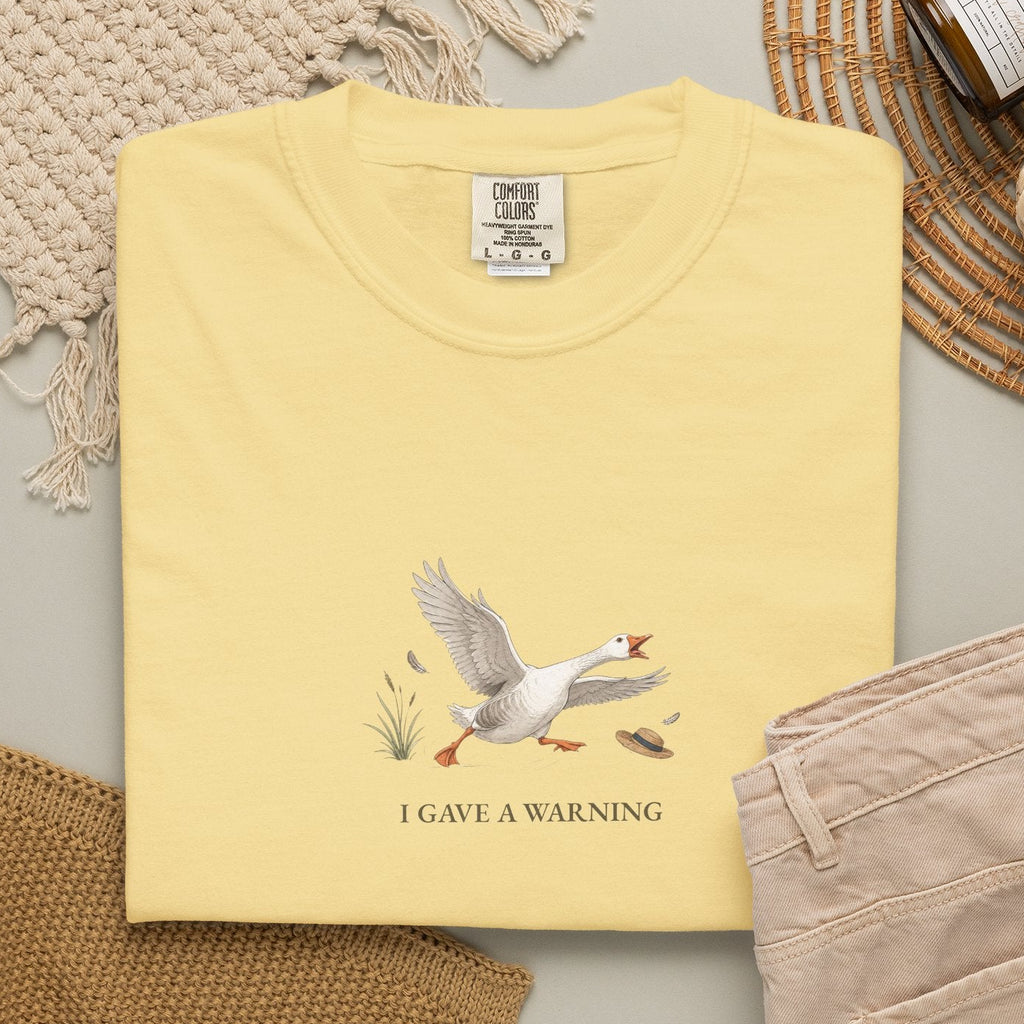 I Gave A Warning - Comfort Tee