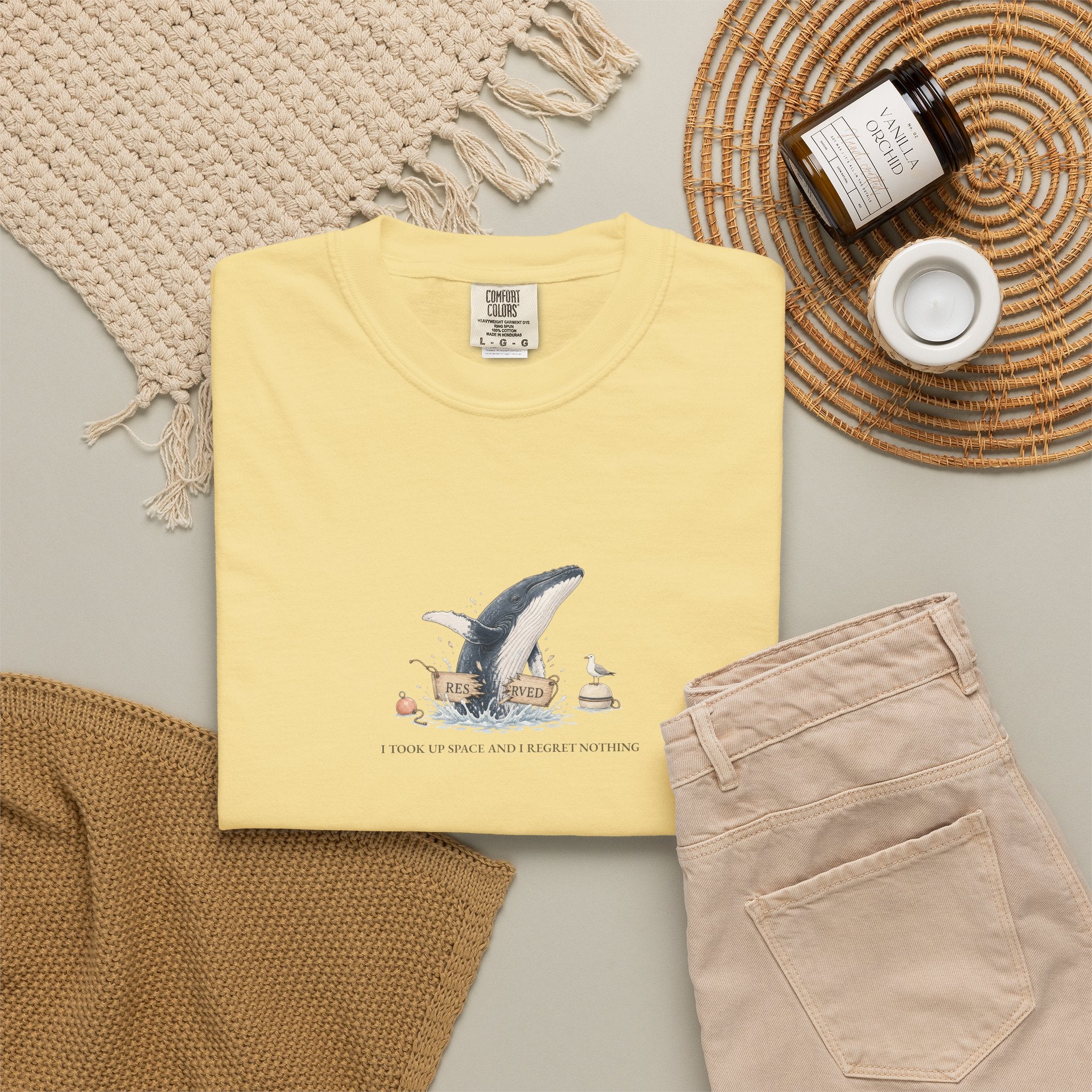 I Took Up Space And I Regret Nothing - Comfort Tee