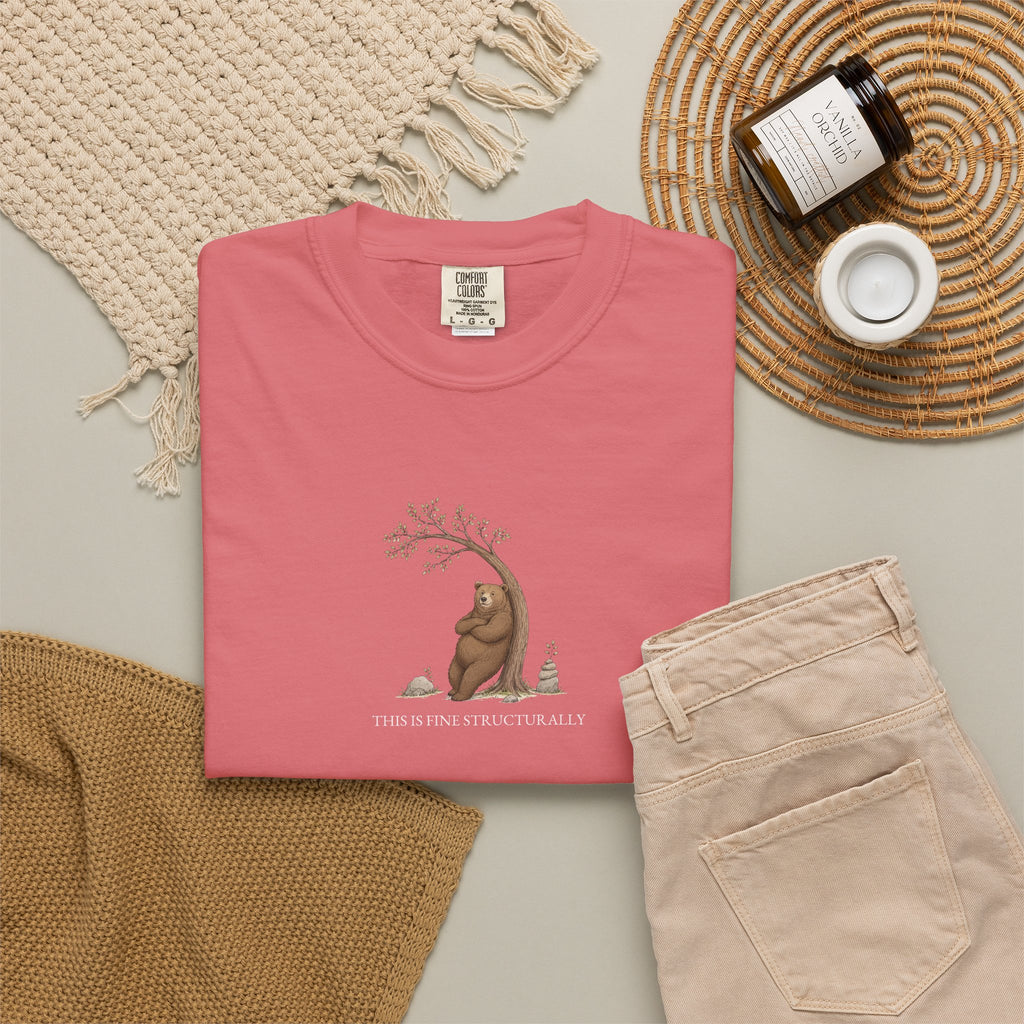This Is Fine Structurally - Comfort Tee