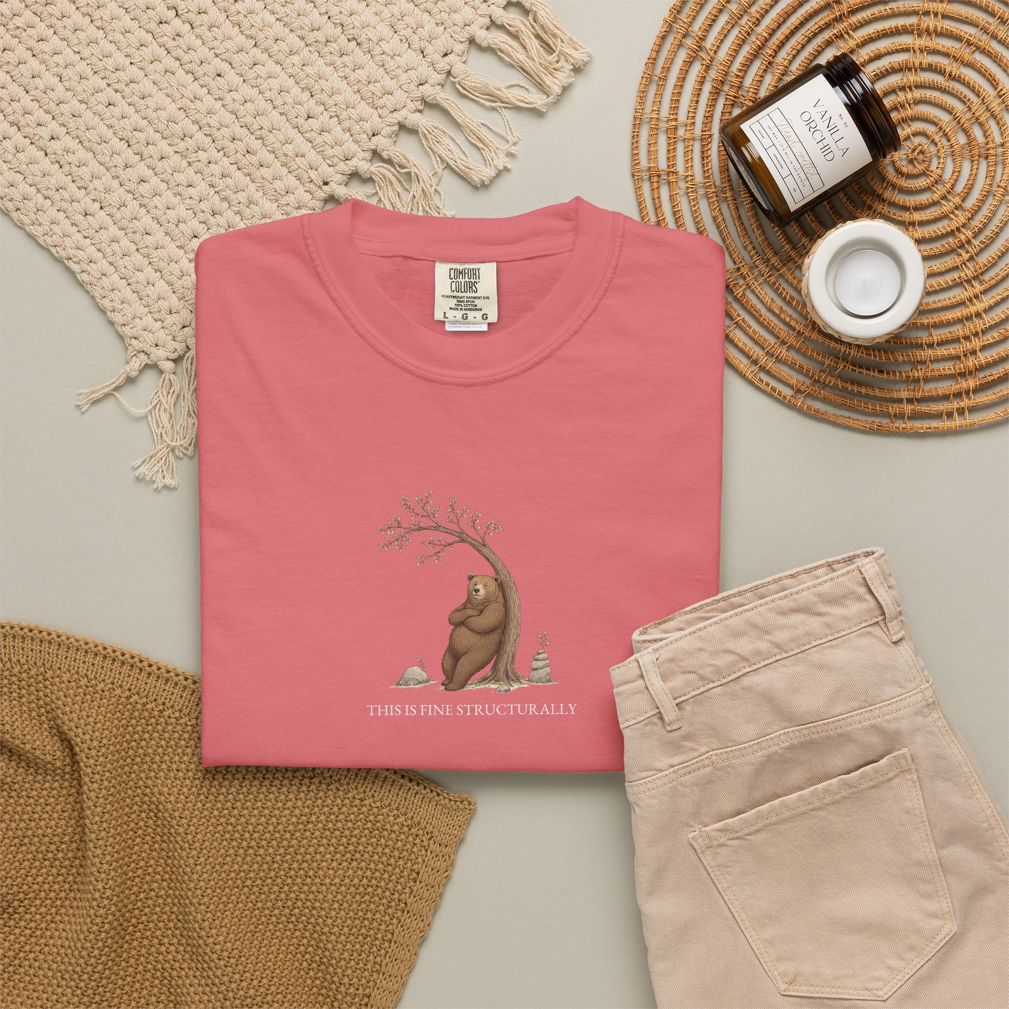 This Is Fine Structurally - Comfort Tee