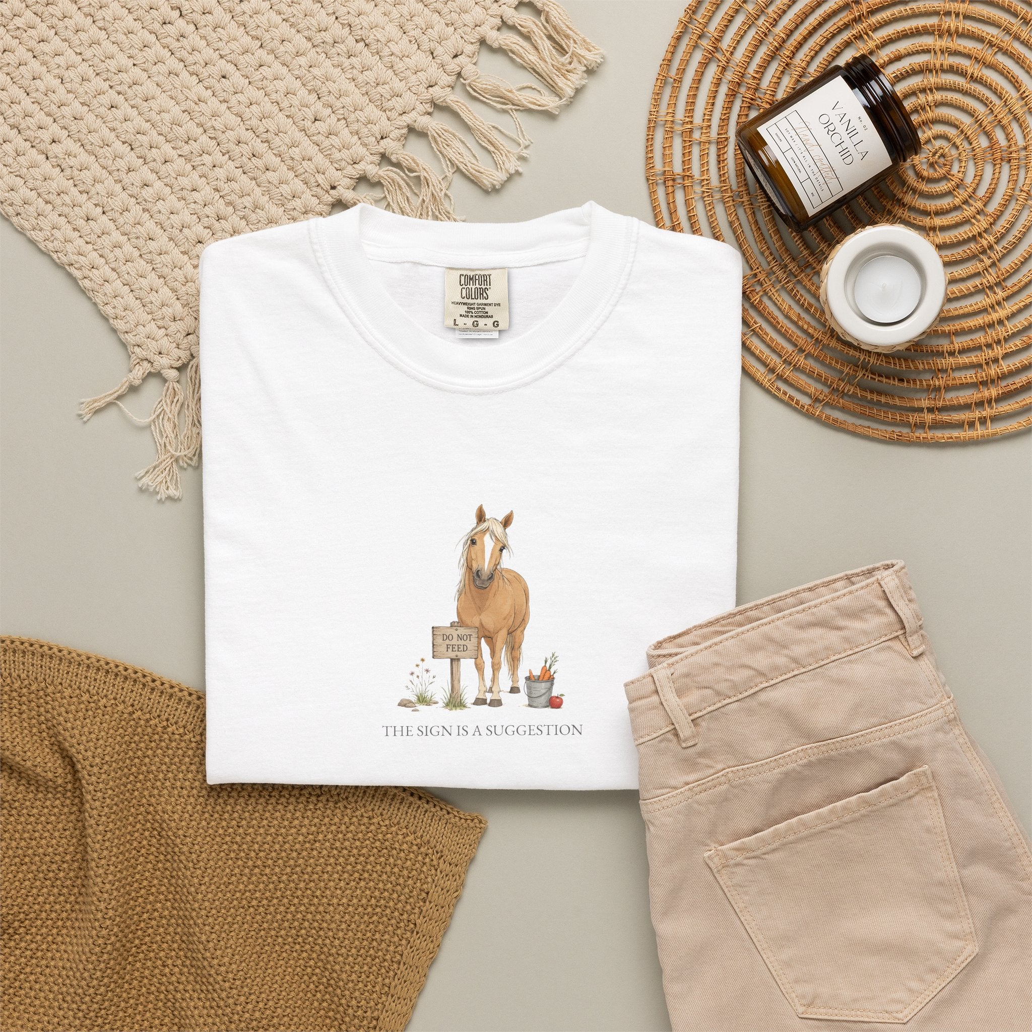 The Sign Is A Suggestion - Comfort Tee