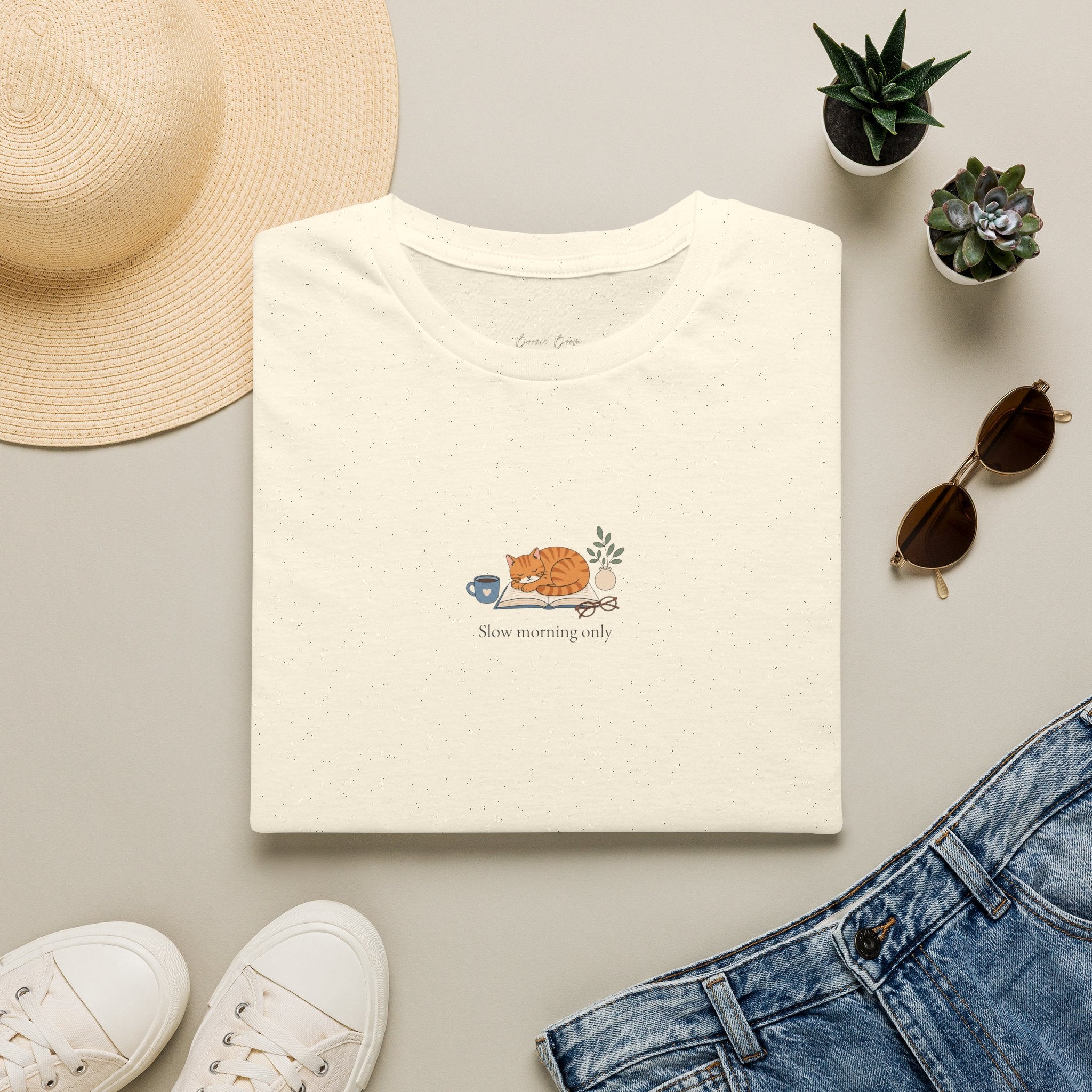 Slow morning only Premium Tee