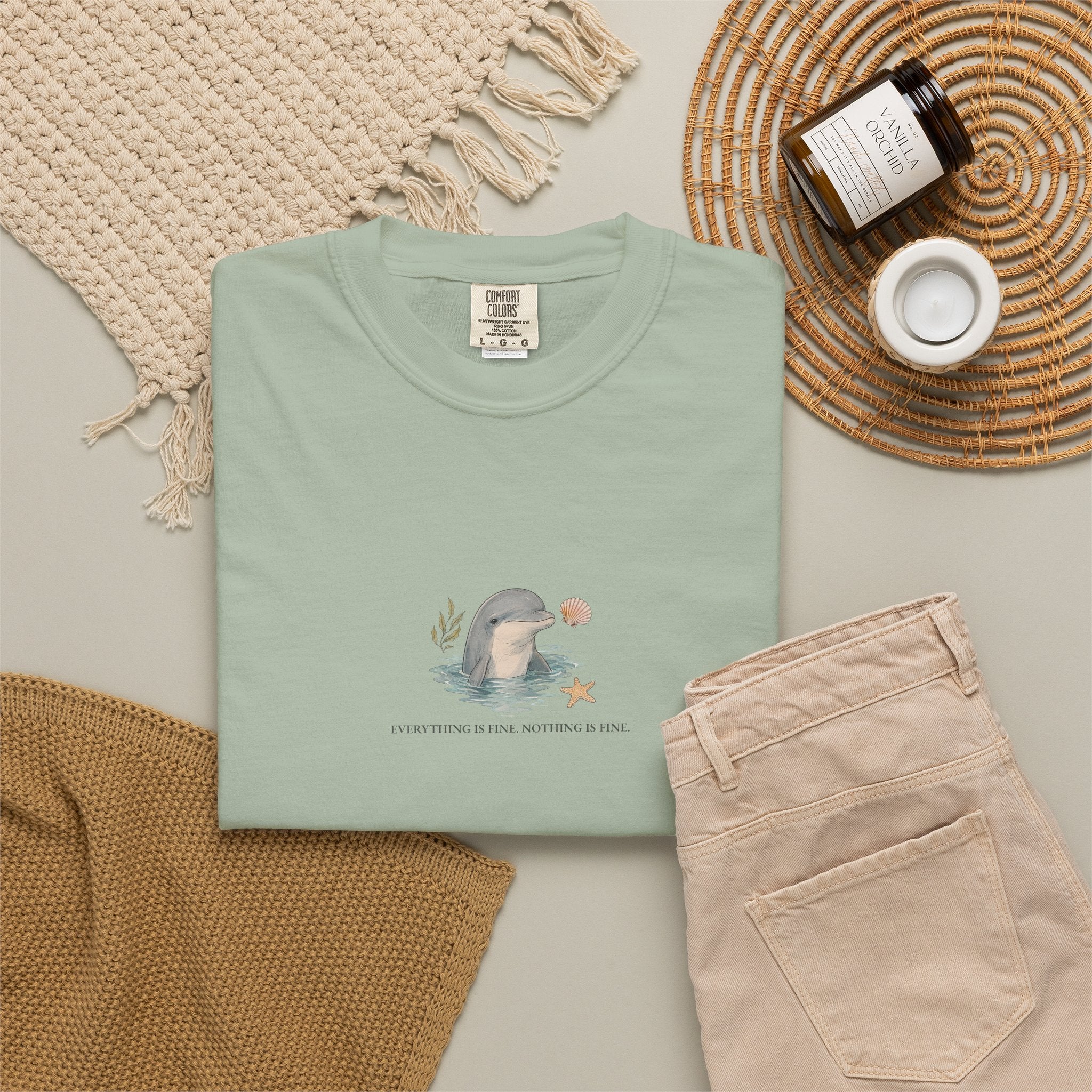 Everything Is Fine, Nothing Is Fine - Comfort Tee