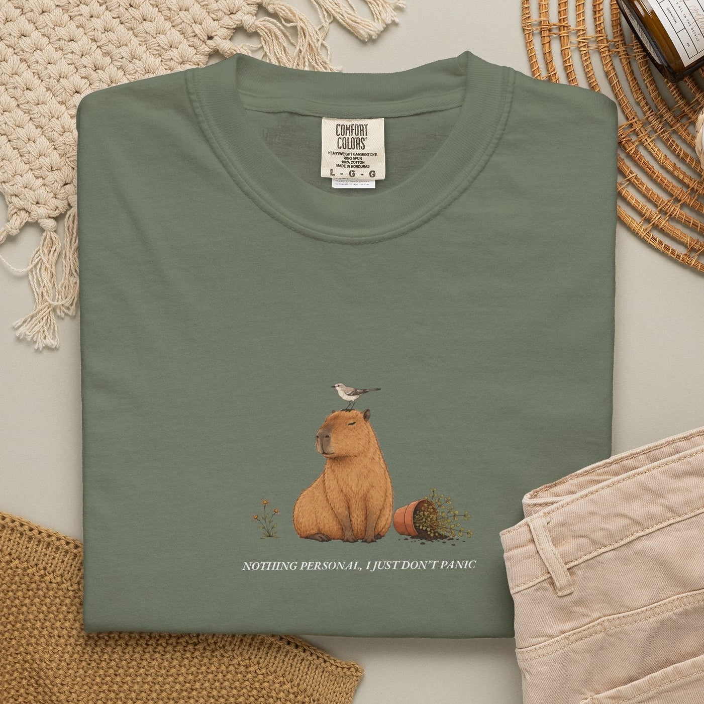 Nothing Personal, I Just Don't Panic - Comfort Tee