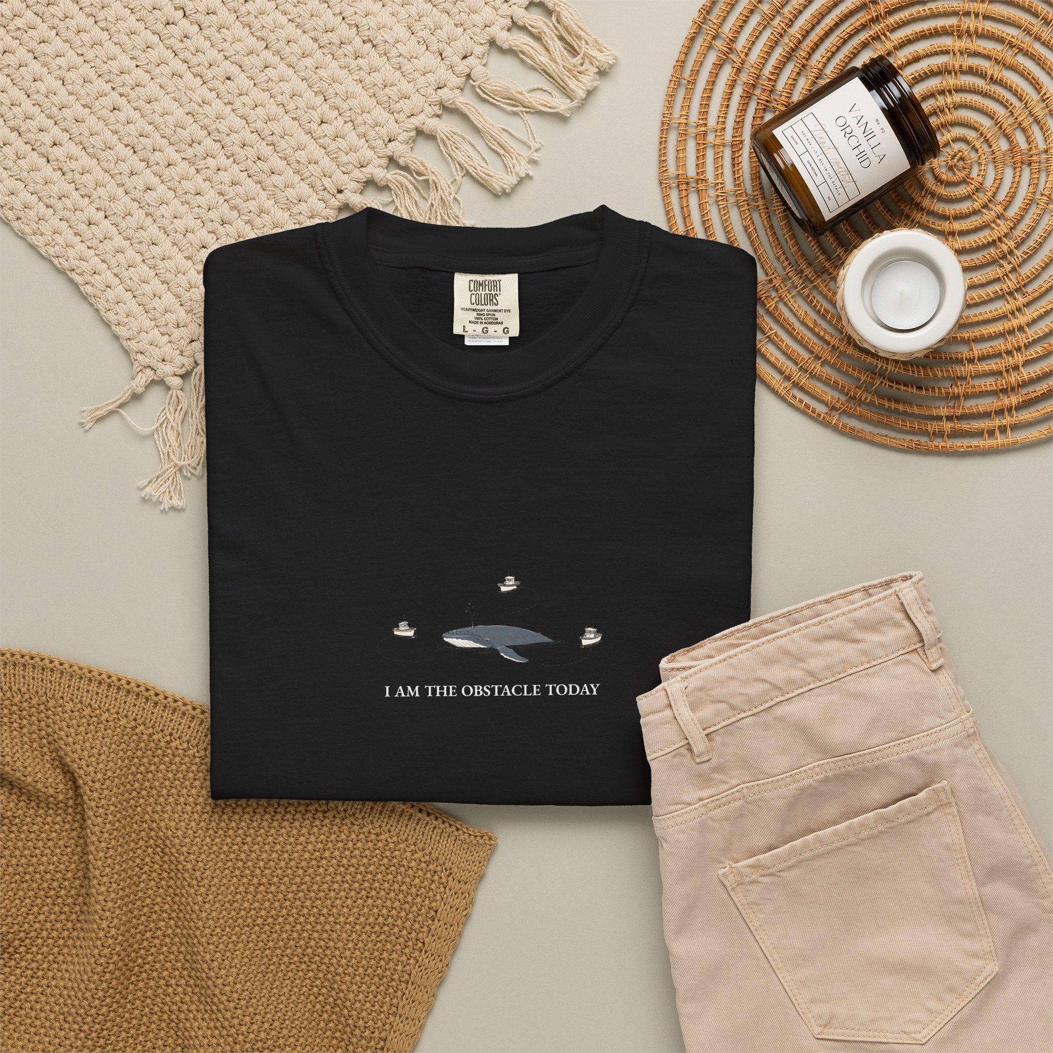 I Am The Obstacle Today - Comfort Tee