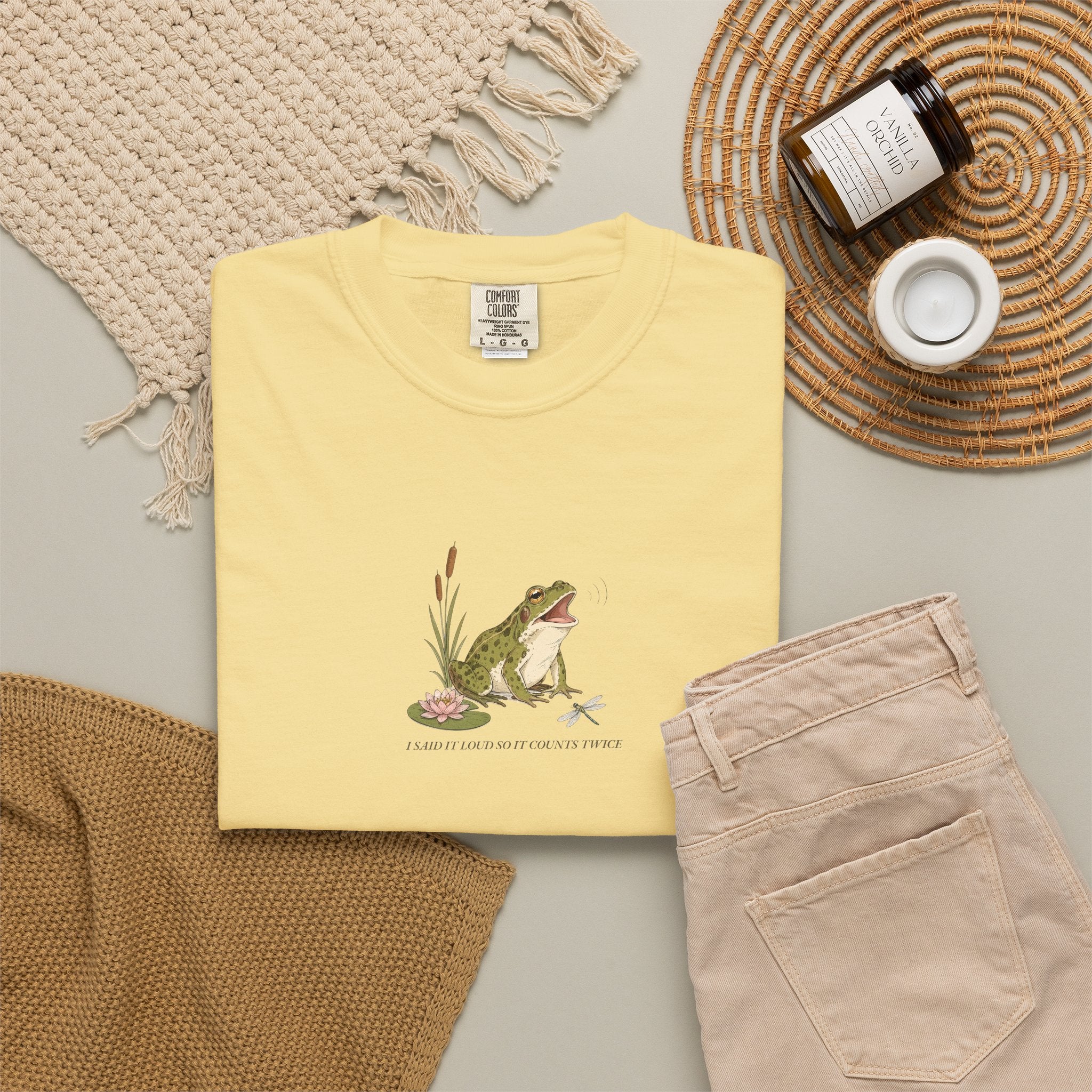 I Said It Loud So It Counts Twice - Comfort Tee