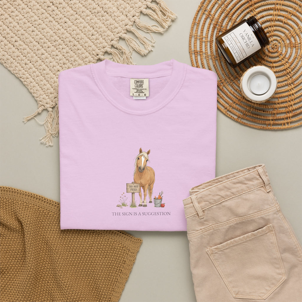 The Sign Is A Suggestion - Comfort Tee