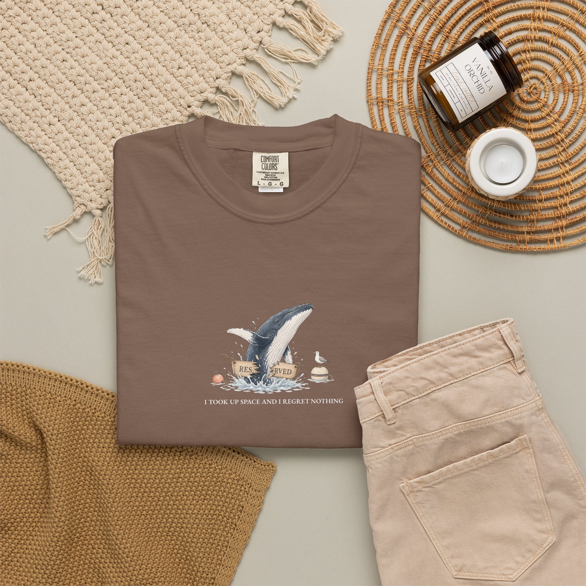 I Took Up Space And I Regret Nothing - Comfort Tee