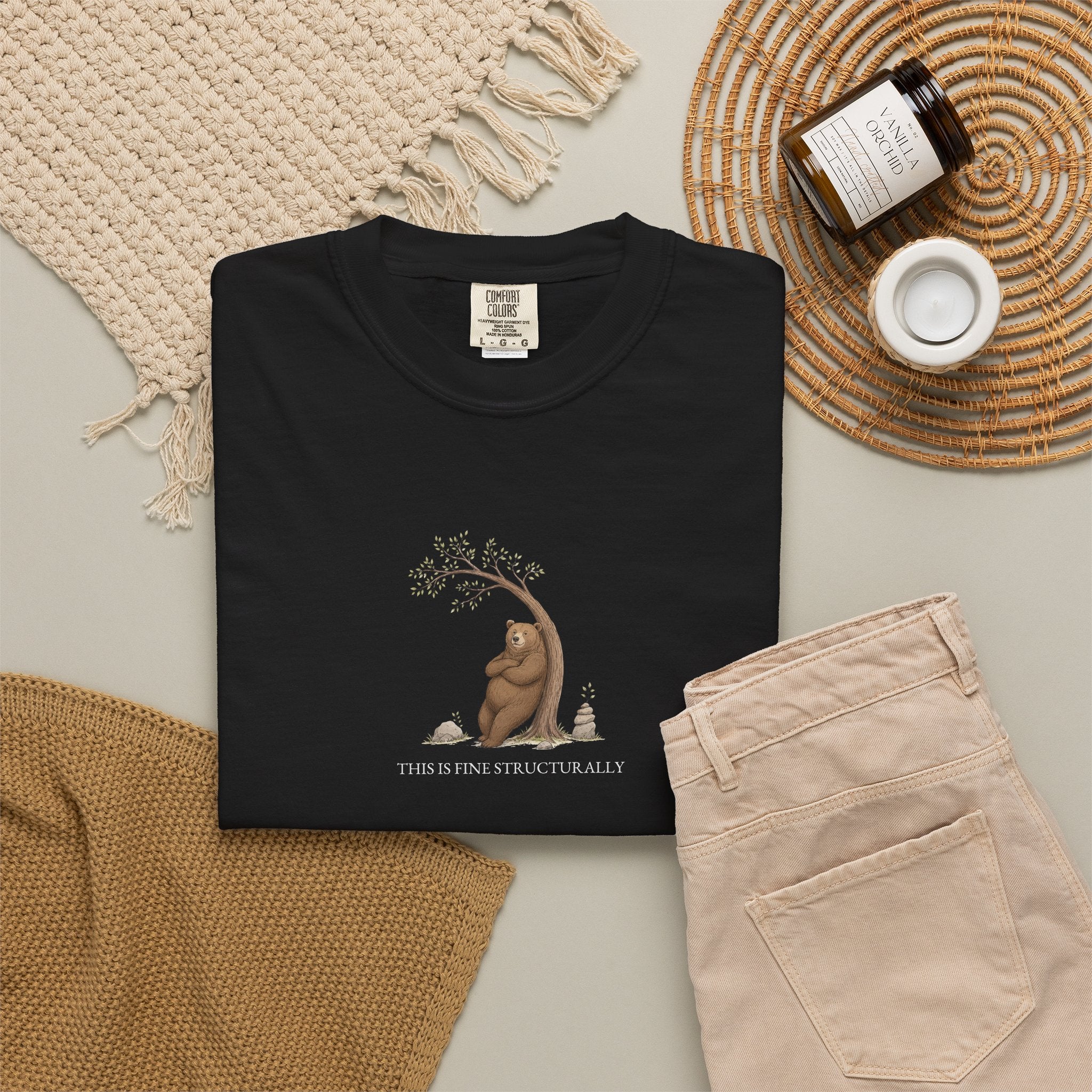 This Is Fine Structurally - Comfort Tee