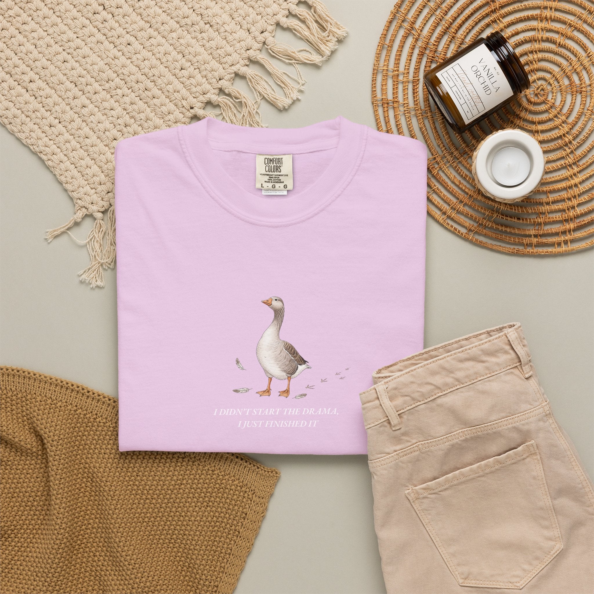 I Didn't Start The Drama, I Just Finished It - Comfort Tee