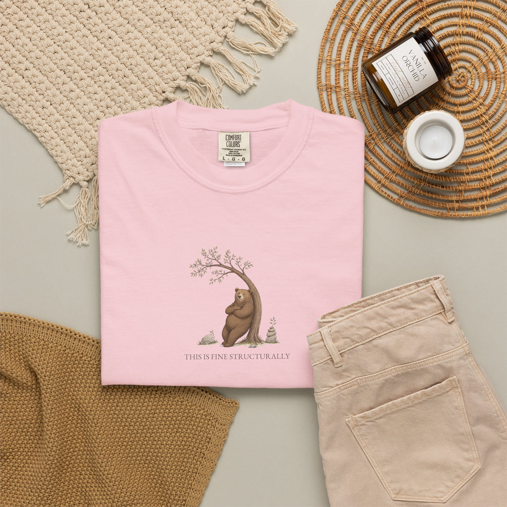 This Is Fine Structurally - Comfort Tee