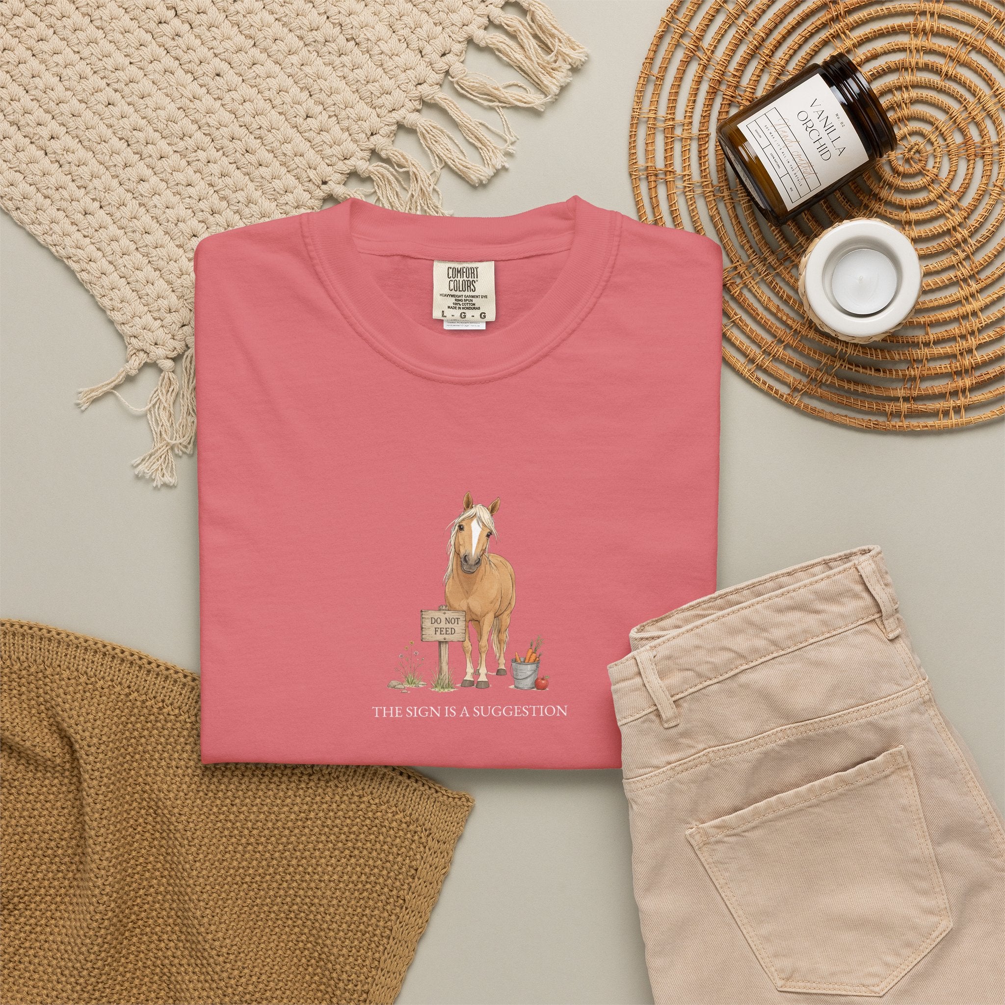 The Sign Is A Suggestion - Comfort Tee