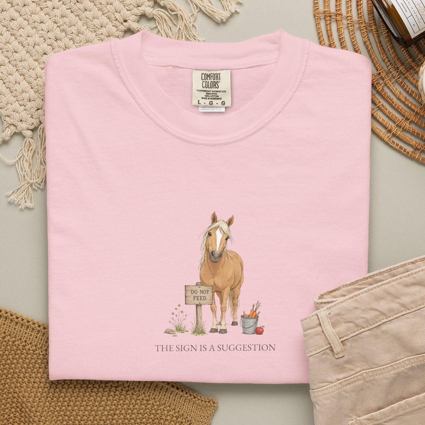 The Sign Is A Suggestion - Comfort Tee