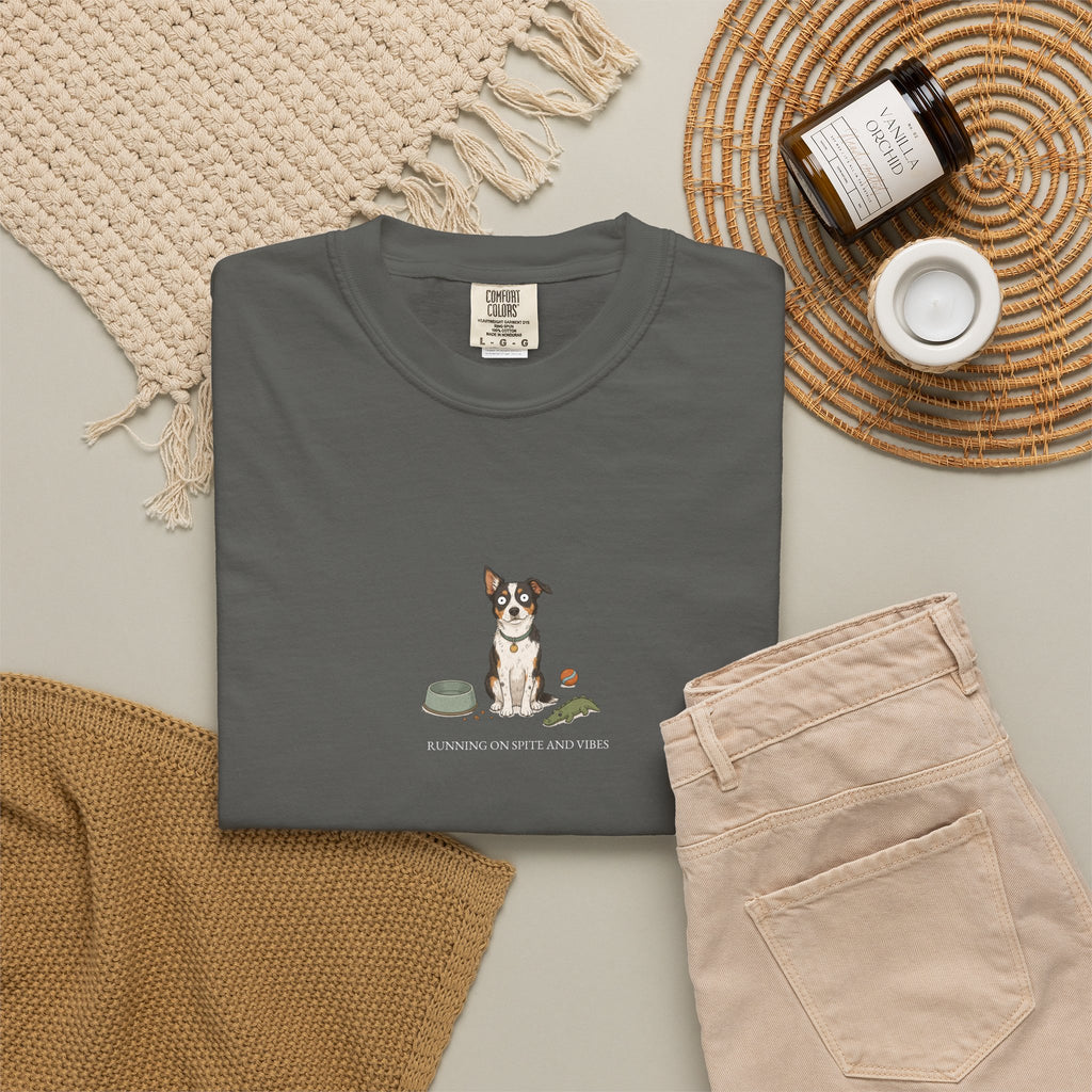 Running On Spite And Vibes - Comfort Tee