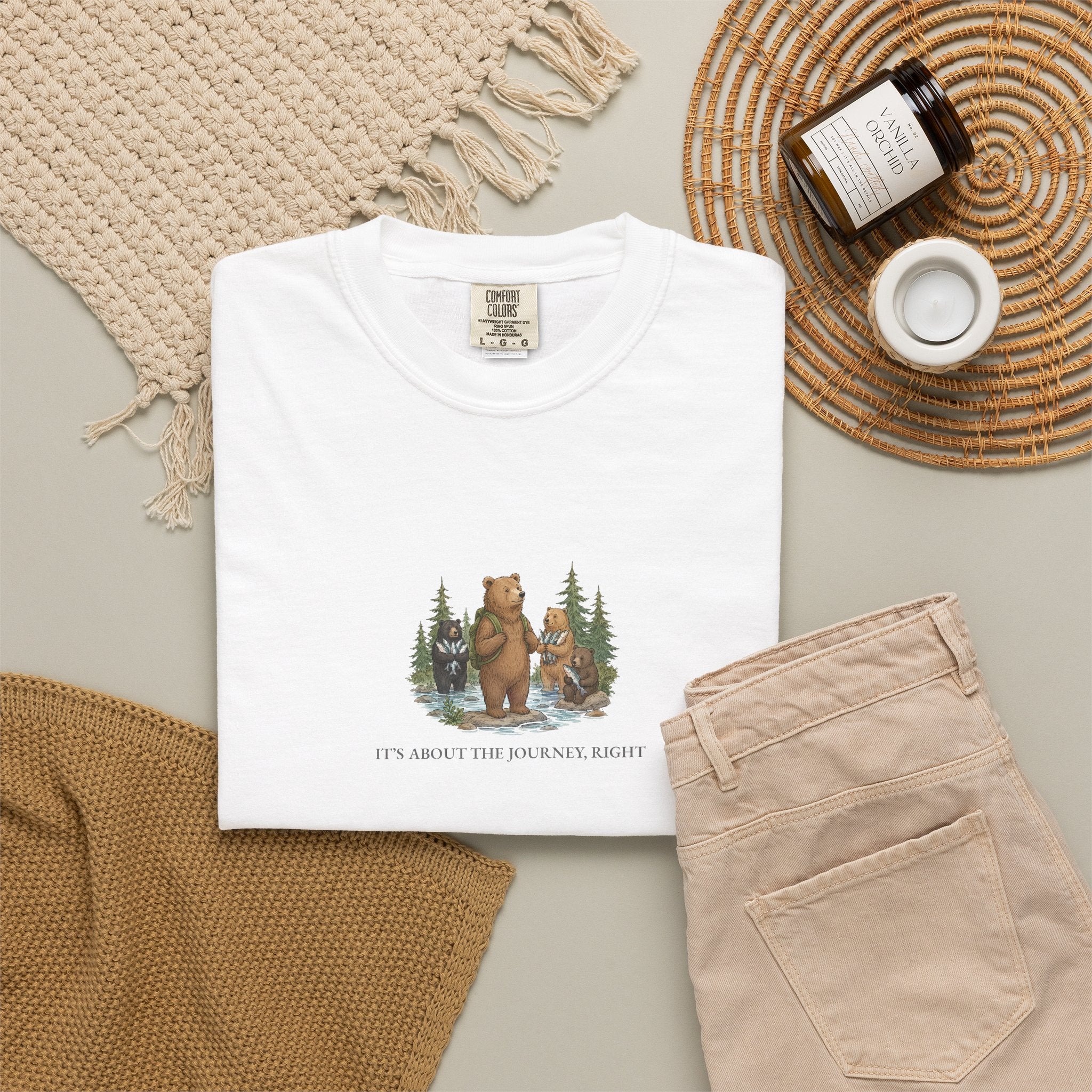 It's About The Journey, Right - Comfort Tee