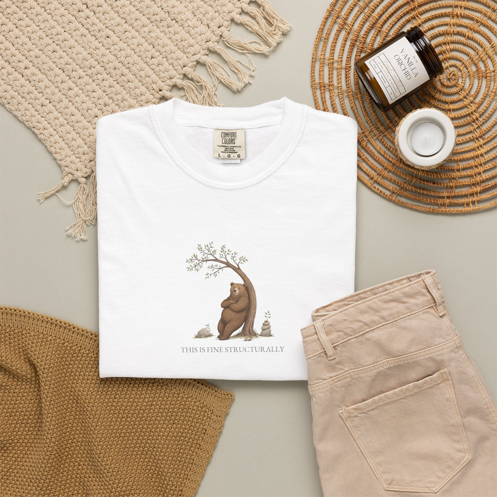 This Is Fine Structurally - Comfort Tee