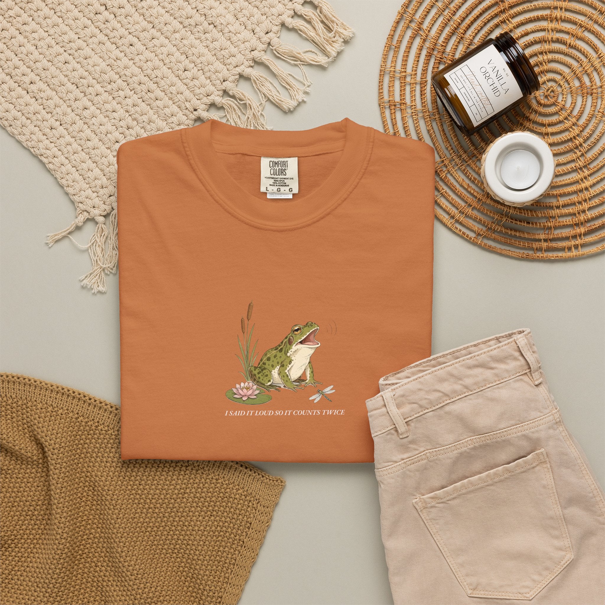 I Said It Loud So It Counts Twice - Comfort Tee