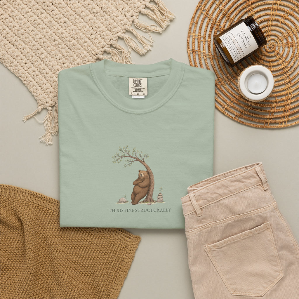 This Is Fine Structurally - Comfort Tee