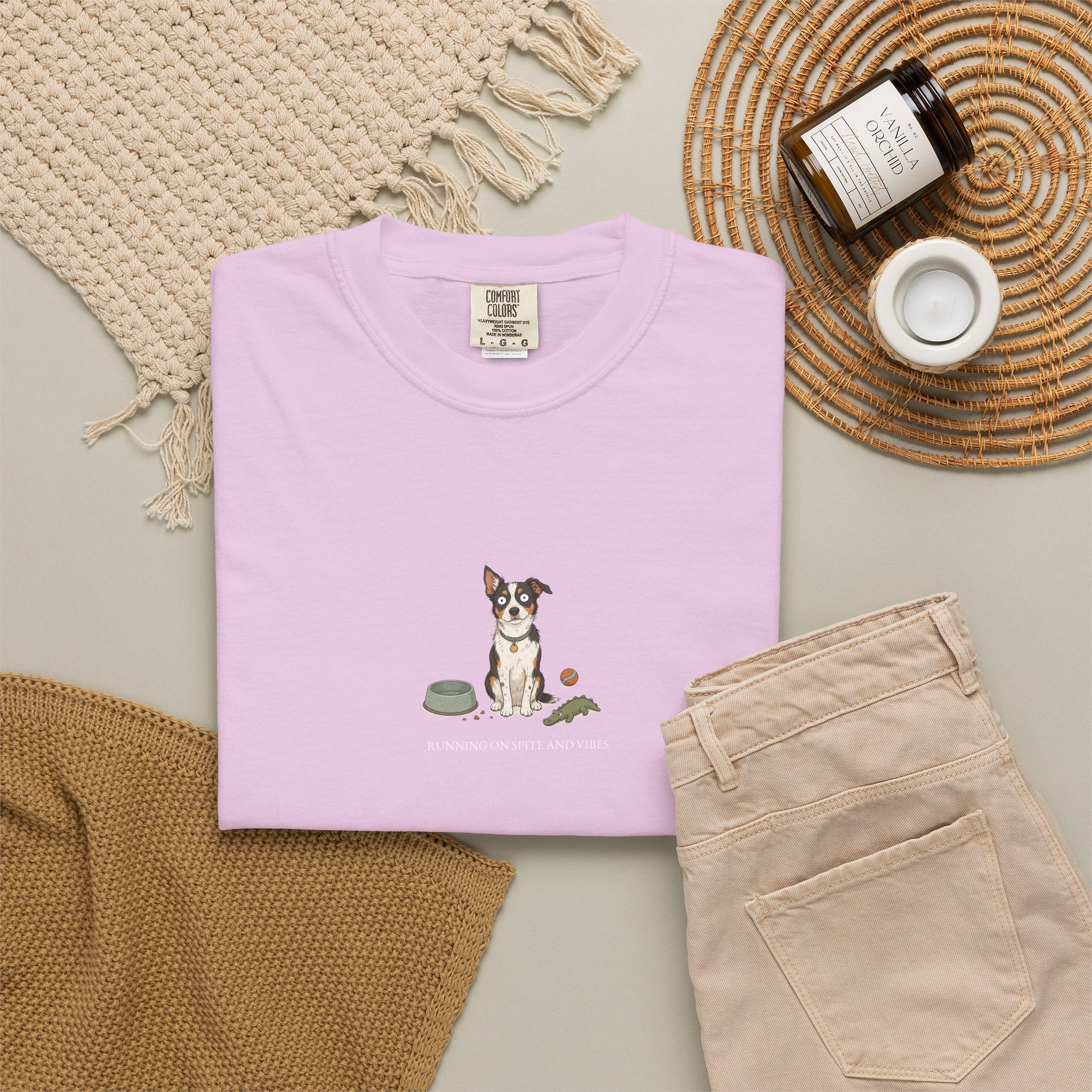 Running On Spite And Vibes - Comfort Tee