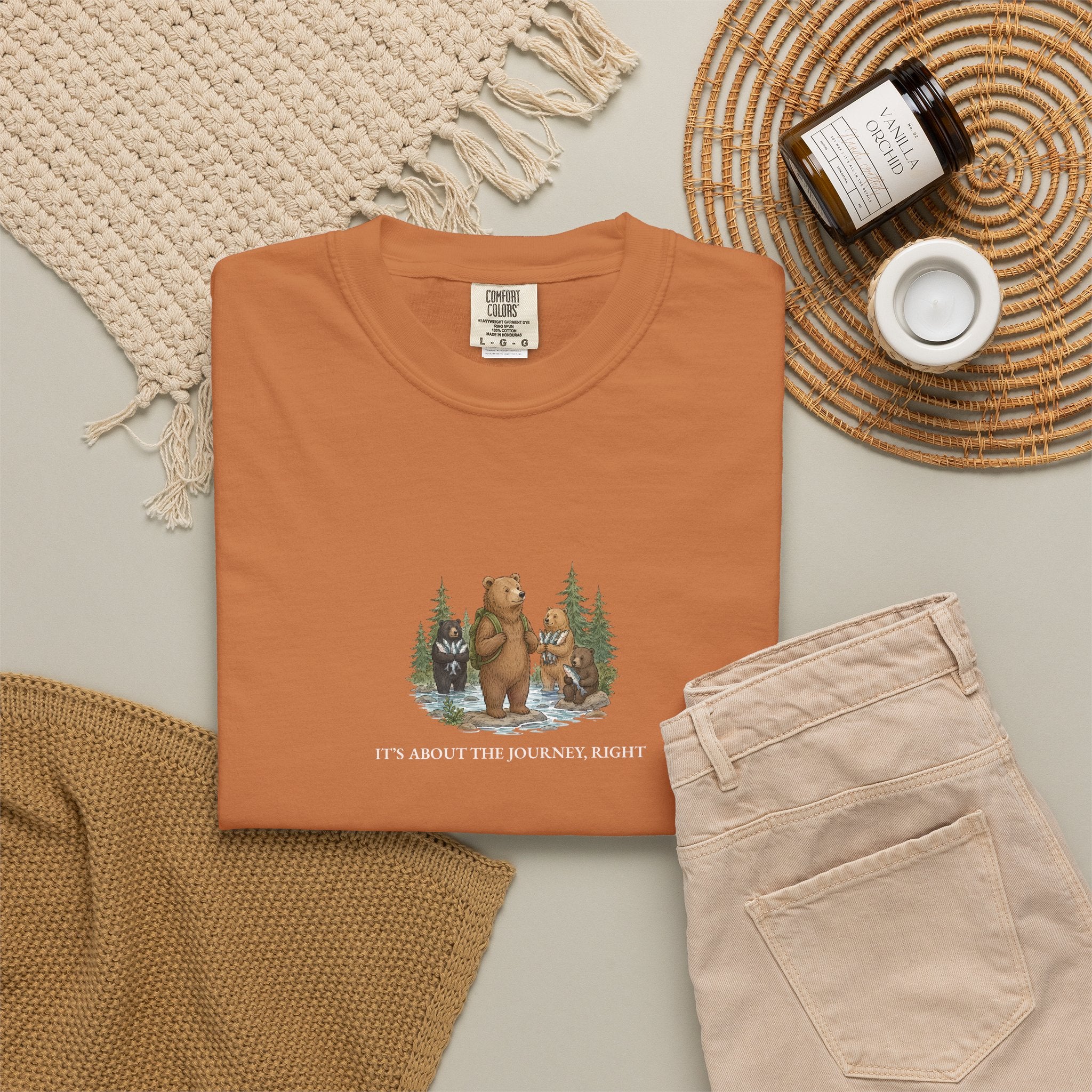 It's About The Journey, Right - Comfort Tee