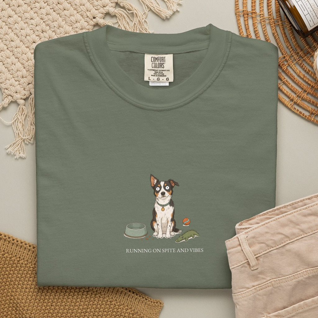 Running On Spite And Vibes - Comfort Tee