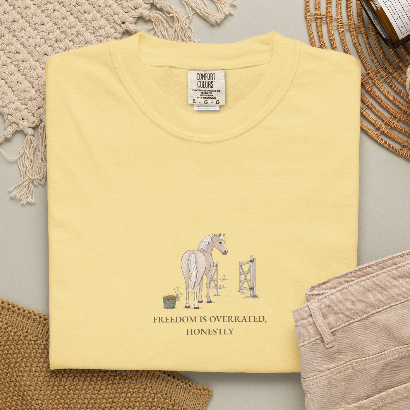Freedom Is Overrated, Honestly - Comfort Tee