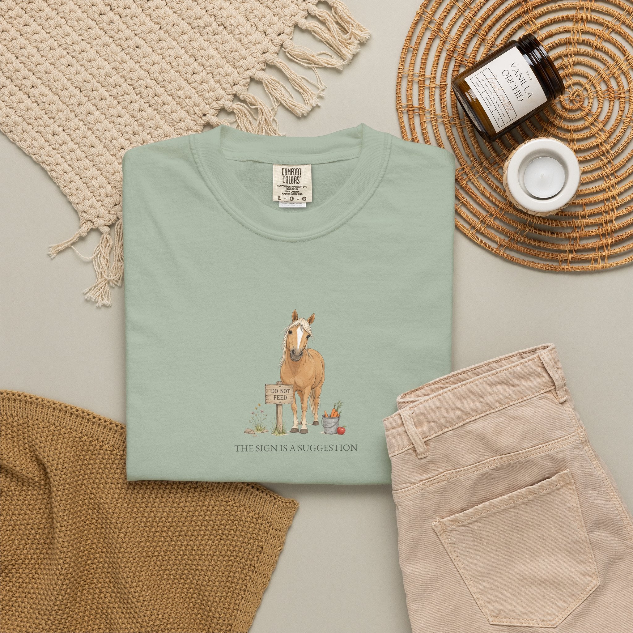 The Sign Is A Suggestion - Comfort Tee
