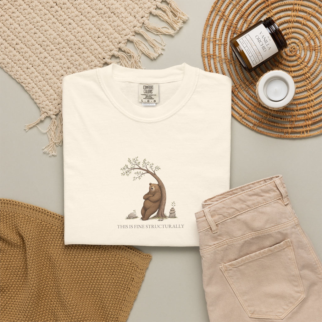 This Is Fine Structurally - Comfort Tee