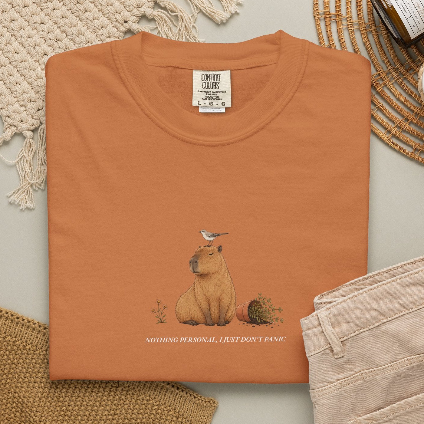 Nothing Personal, I Just Don't Panic - Comfort Tee
