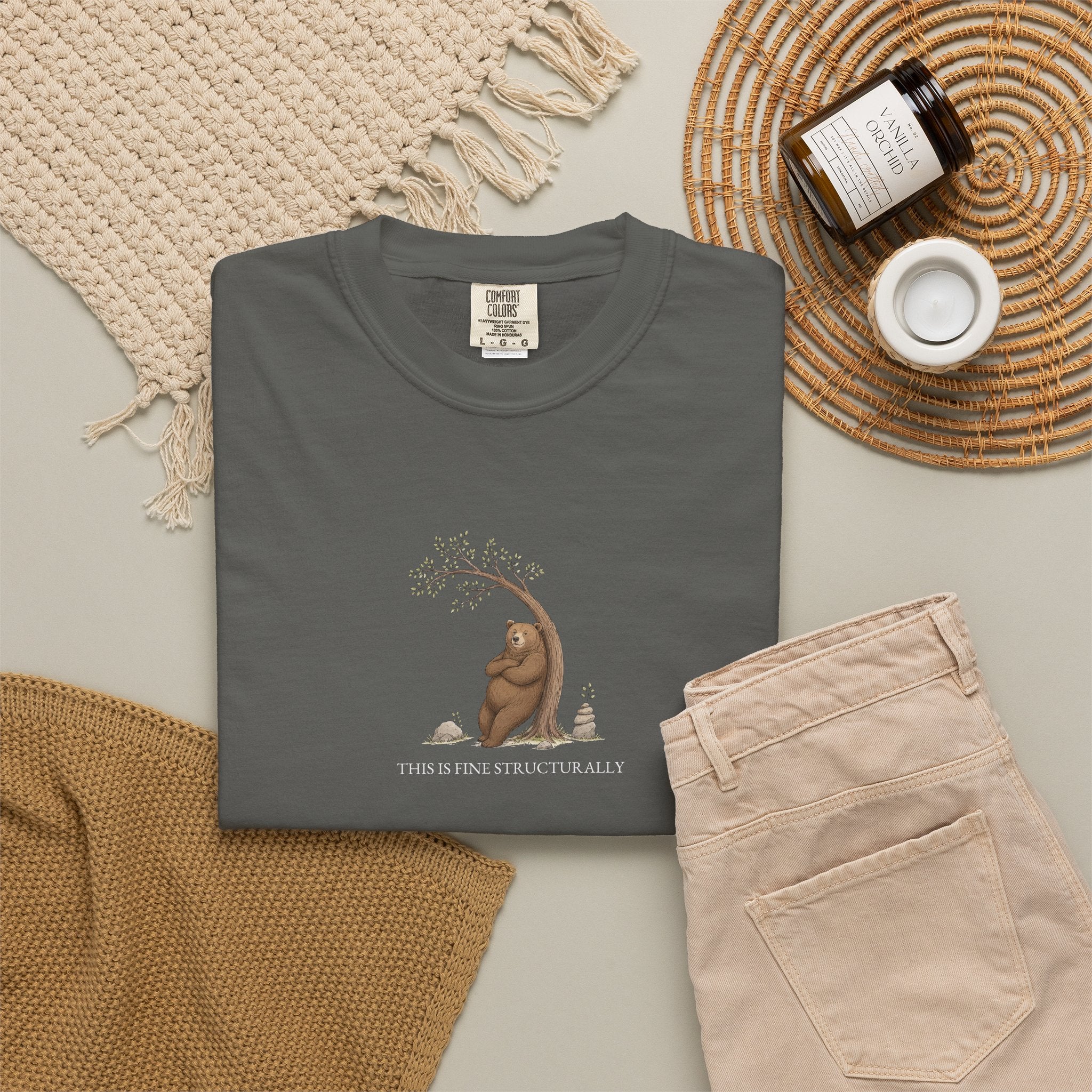 This Is Fine Structurally - Comfort Tee