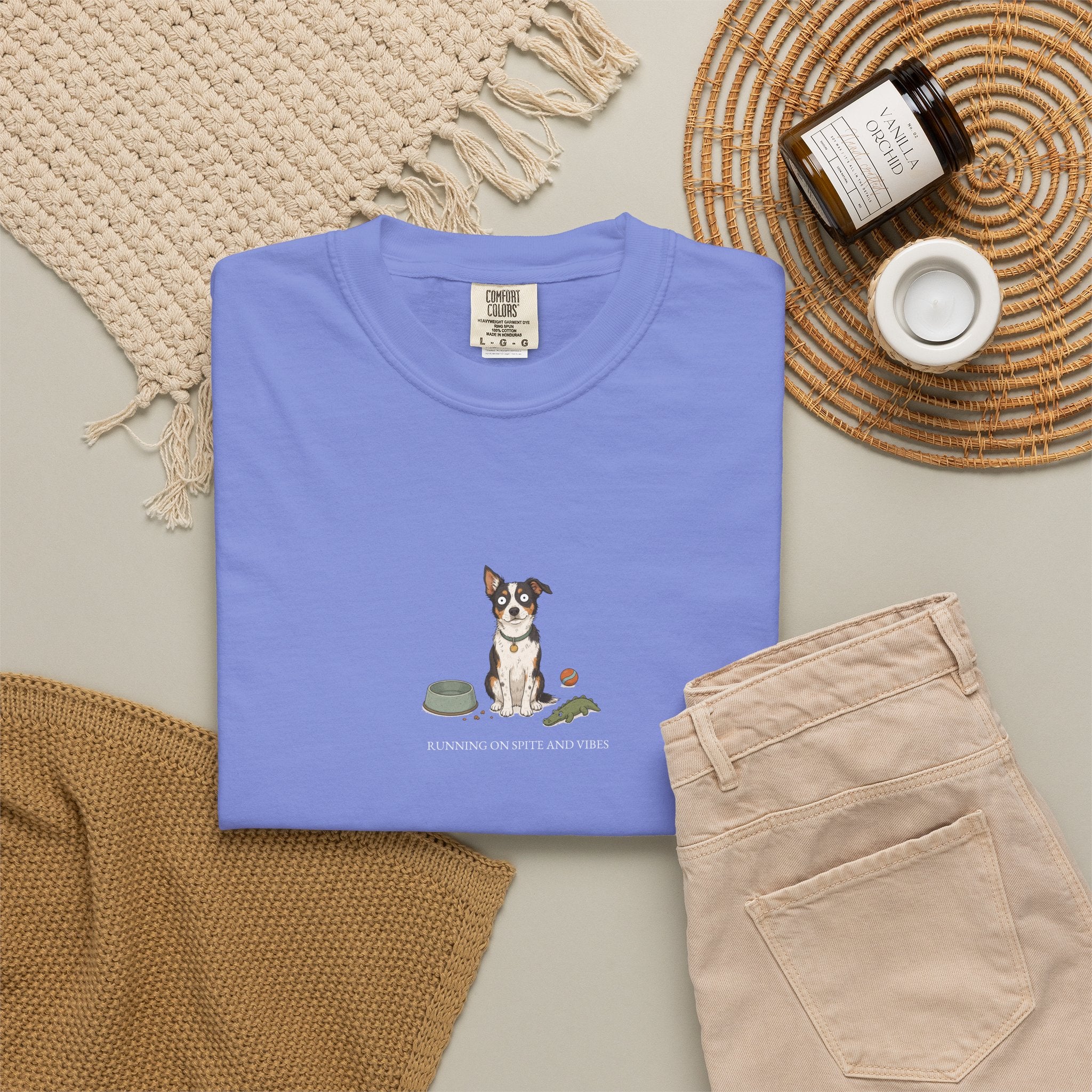 Running On Spite And Vibes - Comfort Tee
