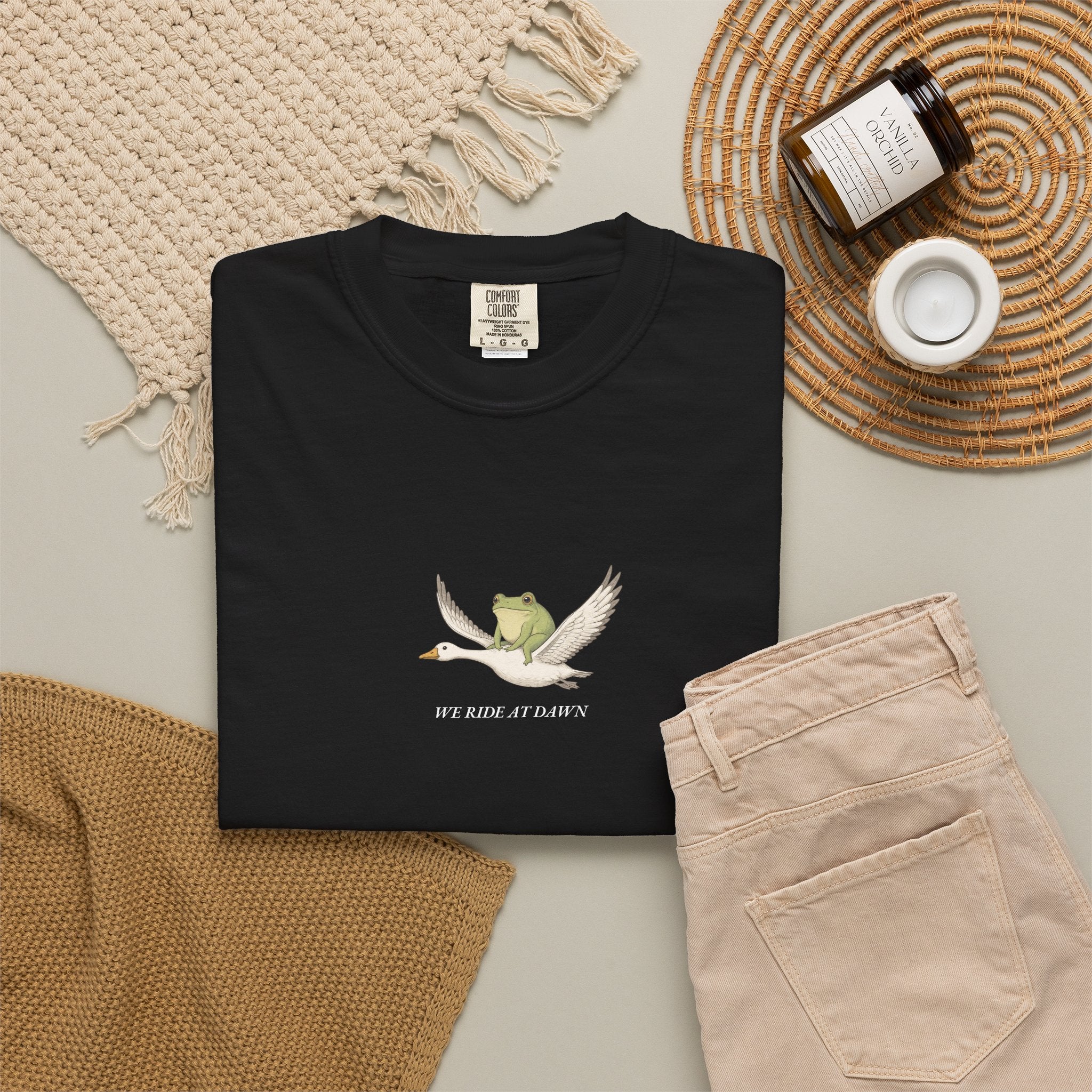We Ride at Dawn - Comfort Tee